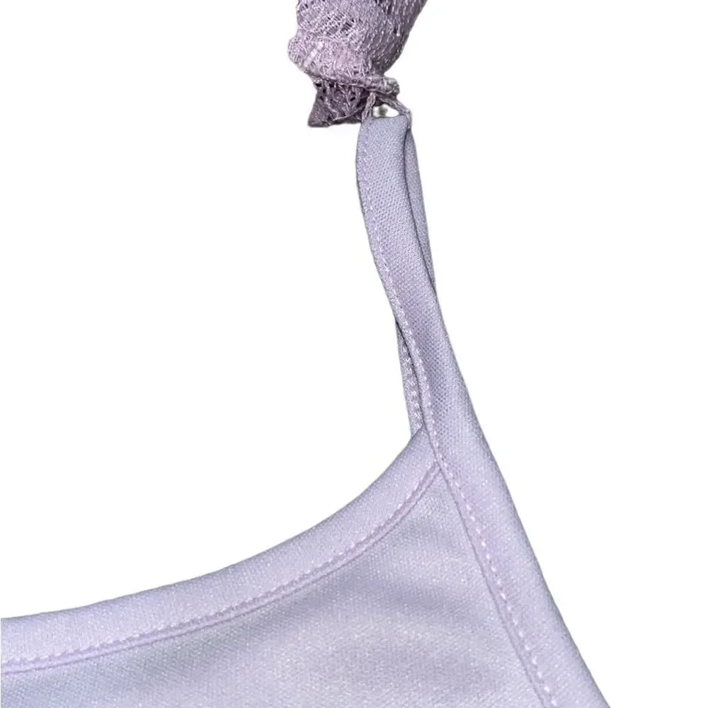 Justice lace cropped